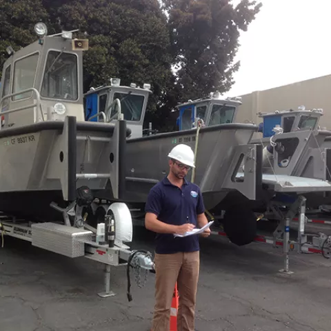 BSEE Conducts Oil Spill Response Equipment Review in California