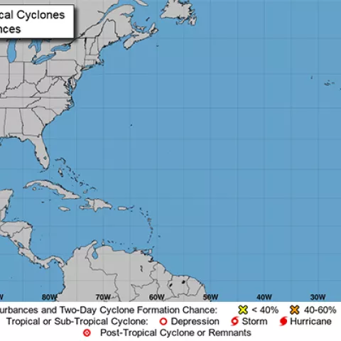 Tropical Storm Barry Activity