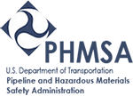 U.S. Department of Tranportation, Pipelines and Hazardous Materials Safety Administration Logo