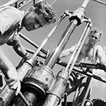 seismic testing circa 1940