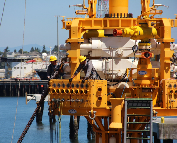 arctic oil and gas platform