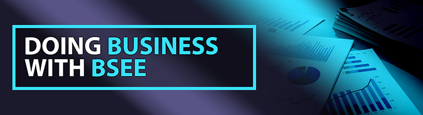 Doing Business with BSEE Banner