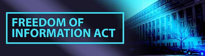 Freedom of Information Act Banner