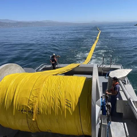 BSEE Conducts Unannounced Exercise and Equipment Deployment in Pacific Ocean BSEE Conducts Unannounced Exercise and Equipment Deployment in Pacific Ocean