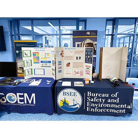 BSEE BOEM booth BSEE BOEM booth
