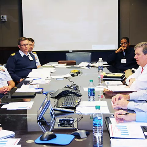 BSEE Gulf Region Hosts USCG Meeting