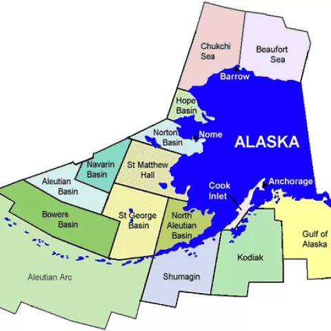 Alaska Leasing Map