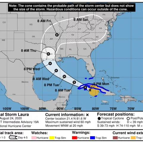 Tropical Storm Laura