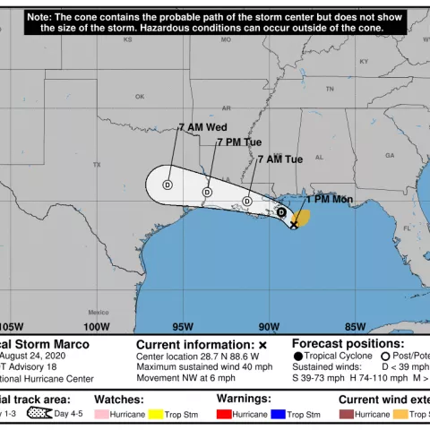 Tropical Storm Marco