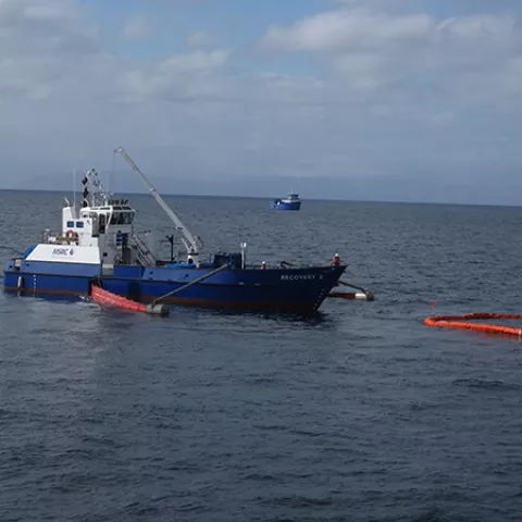 Oil Spill Response Ship