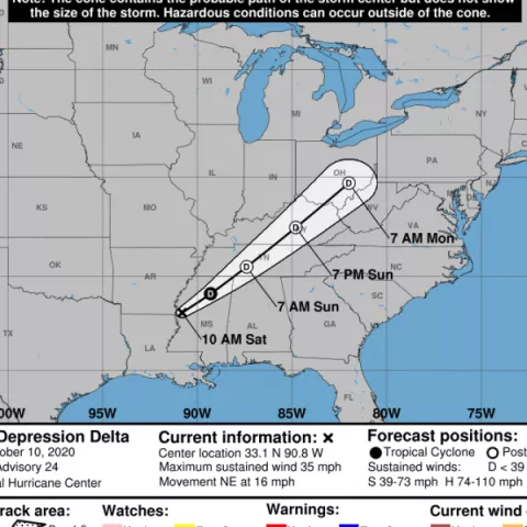 BSEE Hurricane Delta Activity Final Report: October 16, 2020