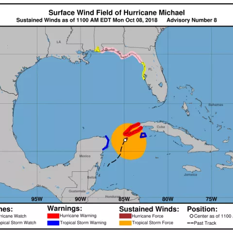BSEE Reports Hurricane Michael Activity Statistics: Oct. 8, 2018 BSEE Reports Hurricane Michael Activity Statistics: Oct. 8, 2018