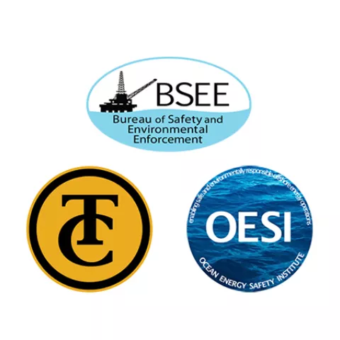 BSEE, OESI and Taft College logos
