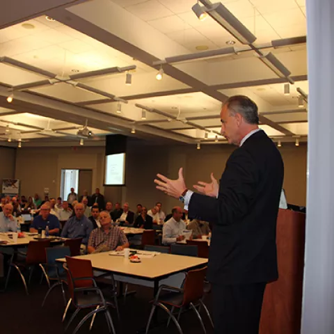 Bureau of Safety and Environmental Enforcement Director Scott Angelle shared his vision for the future of the Nation’s energy program on the Outer Continental Shelf with oil and gas industry representatives this week, in New Orleans, Houston, and Lafayette.