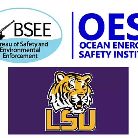 BSEE, OESI and LSU logos