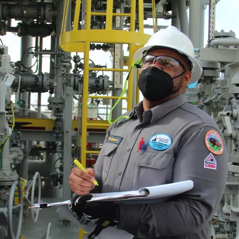 BSEE Conducts Pre-production Inspection of BP Platform BSEE Conducts Pre-production Inspection of BP Platform