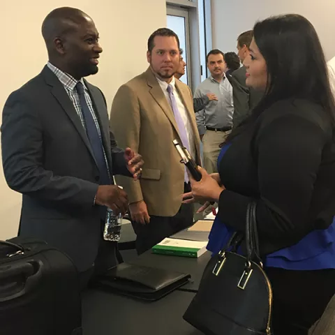 Jarvis and Kirk at WCR Implementation Workshop