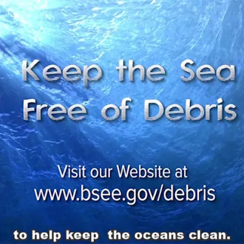 The BSEE Gulf of Mexico Region has developed a new marine training video focusing on the elimination of debris associated with oil and gas operations on the Outer Continental Shelf (OCS).