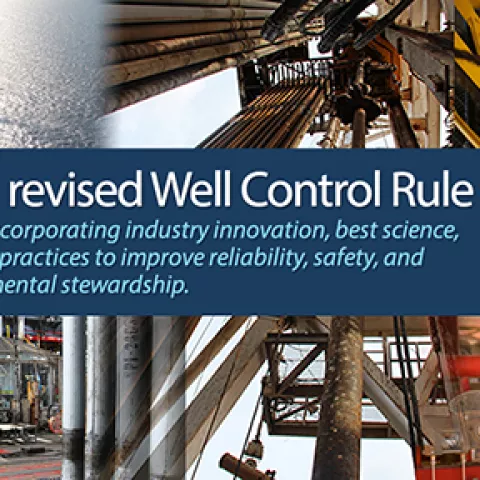 Revised Well Control Rule Montage.