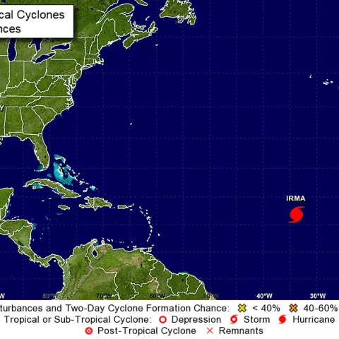 NOAA Storm Status  8-31-2017