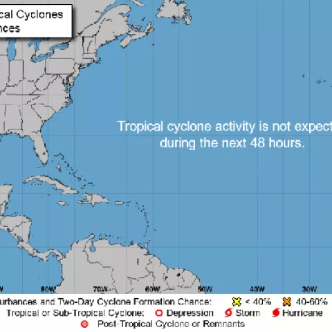 BSEE Gulf of Mexico Storm Activity Statistics: July 18, 2019