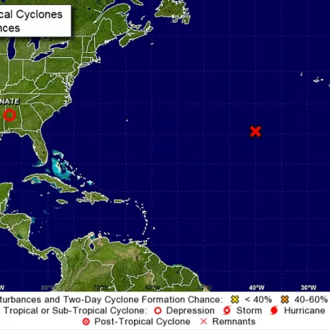 BSEE Tropical Storm Nate Activity Statistics: October 8, 2017 BSEE Tropical Storm Nate Activity Statistics: October 8, 2017